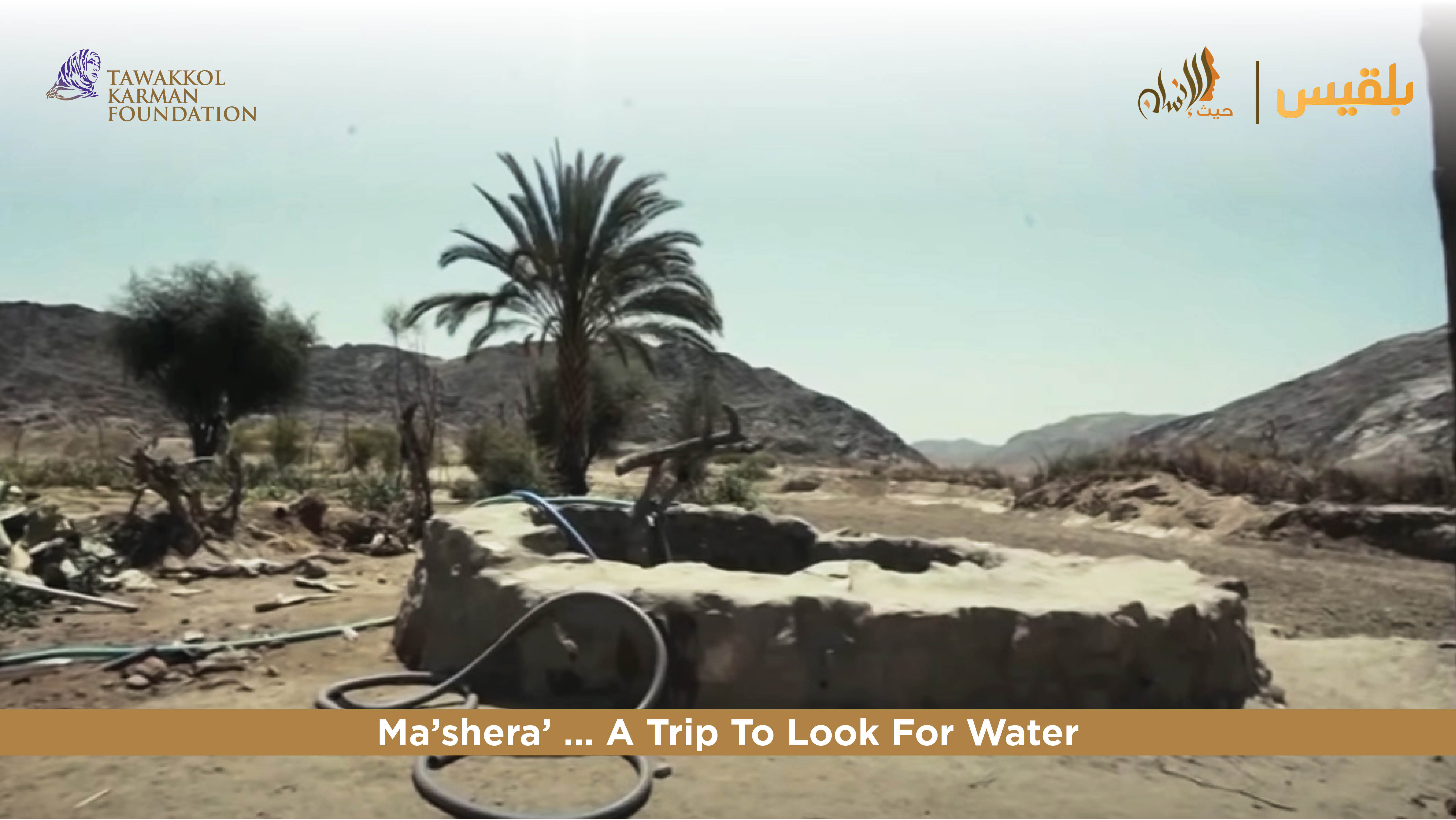 Tawakkol Karman Foundation responds to Ma’shra's need for clean water in Ma’rib, Yemen